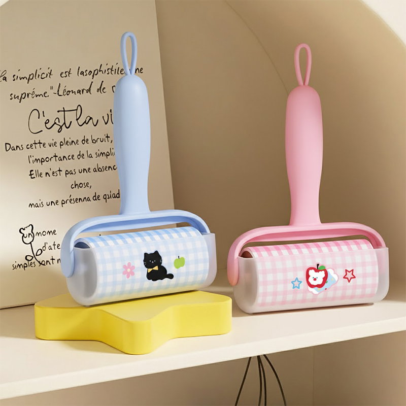 粉陌滚筒粘毛器粘毛神器