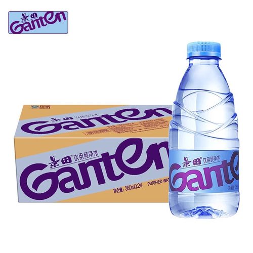 景田饮用纯净水560ml*12瓶24瓶整箱特批价小瓶装饮用水360ml24瓶