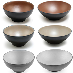 日式面碗商用螺蛳粉碗汤碗米线碗仿瓷餐具密胺粥碗塑料麻辣烫大碗