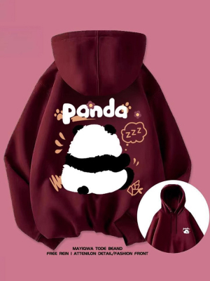 2025新款高端大码300斤国潮连帽卫衣男女冬季宽松加绒加厚外套