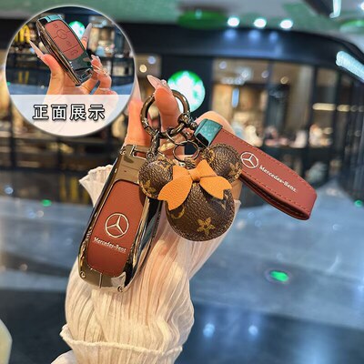 适用于奔驰VITO威霆钥匙套专用高级感商务车汽车金属男24新款扣壳