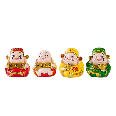 智老板树脂装饰摆件新中式客厅