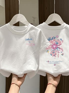 T恤2026新款儿童夏季圆领短袖卡通舒适男女童打底衫时尚宝宝上衣