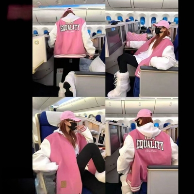 2025年新款韩版宽松休闲百搭棒球服外套女春秋款夹克上衣潮