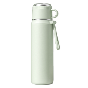 防摔保温杯开学季直饮加吸管两用水杯子女小学生初中生上学专用男