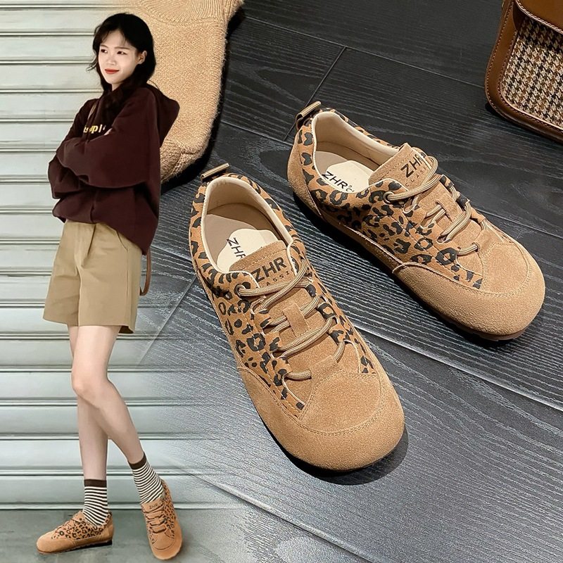 ZHR则则复古软底德训鞋女时尚平底运动休闲鞋2025春秋季爆款女鞋,女鞋,德训鞋,淘宝优惠券,粉丝福利购,淘宝优惠卷
