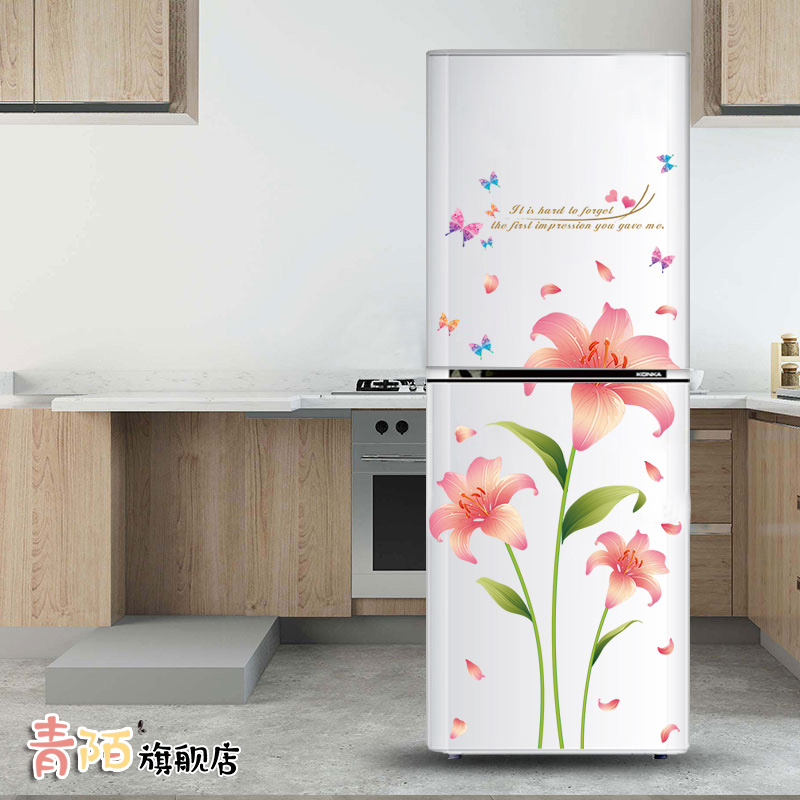 创意餐厅厨房防水卧室门冰箱贴纸