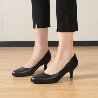 上班面试商务礼仪正装工作鞋