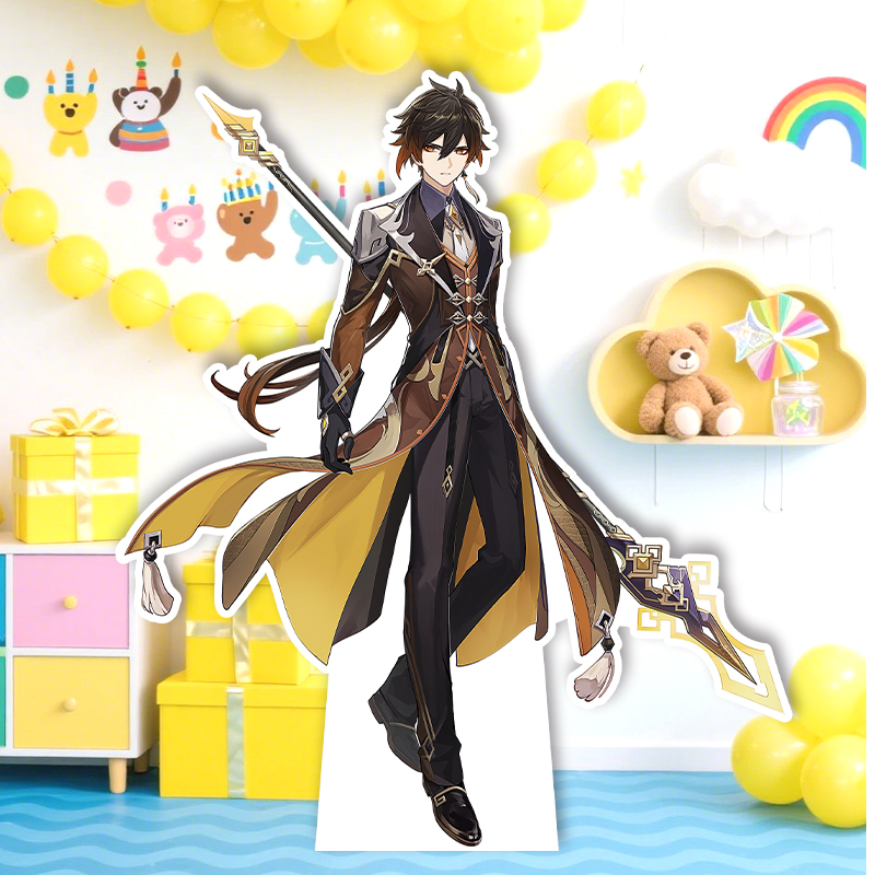 原神二次元周边生日指引牌KT板