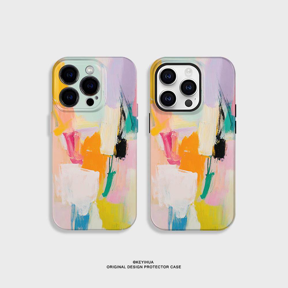 美术生的iphone16promax苹果15plus全包14手机壳全包软壳13mini小众艺术12创意11耐脏xs高级感