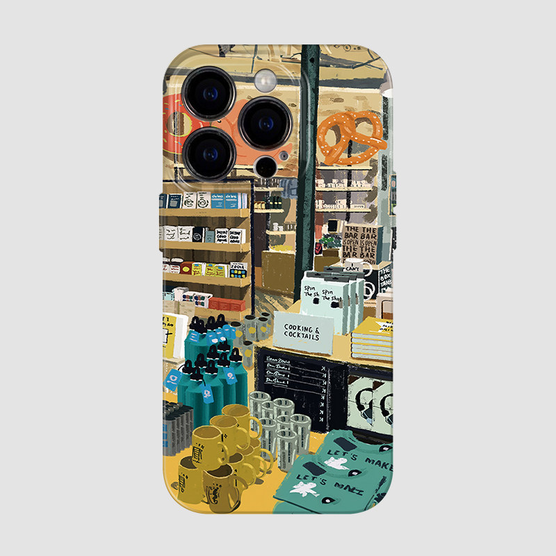 壳一画原创设计苹果16promax手机壳iphone15/11/12/13/14全包软壳高级感xs华为荣耀p70pro+静止画面mate60pro