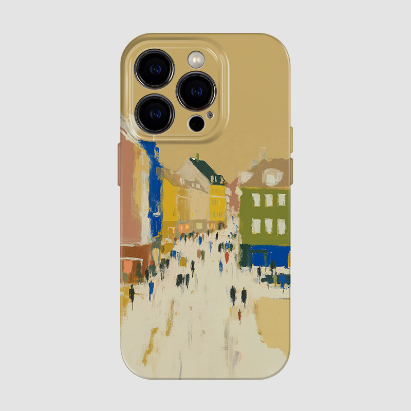 雪地行走iPhone17苹果16promax全包15手机壳手绘软壳12防摔小众14创意13耐脏高级感11适用mate70pro华为p80,3C数码配件,手机保护套/壳,淘宝优惠券,粉丝福利购,淘宝优惠卷