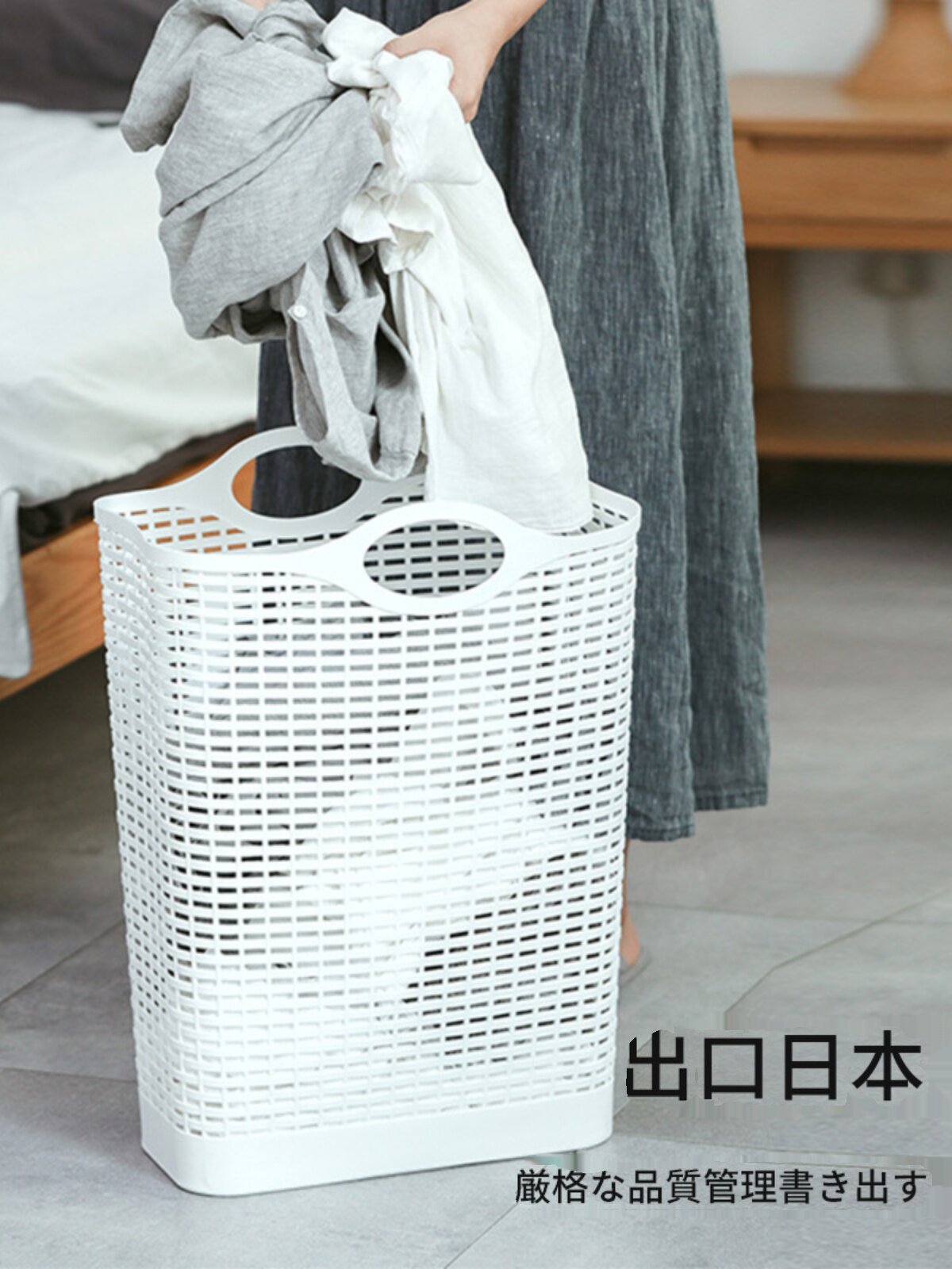 轻奢脏衣服篮子桶脏衣服背包储物篮家庭洗衣篮马卡龙颜色脏衣服篮