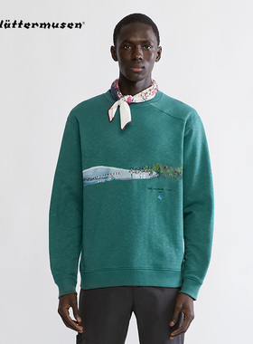 Klattermusen攀山鼠艺术家联名男女款套头衫印花长袖卫衣 10307