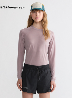 Klattermusen攀山鼠女款户外速干长袖T恤（先知格罗雅）10489