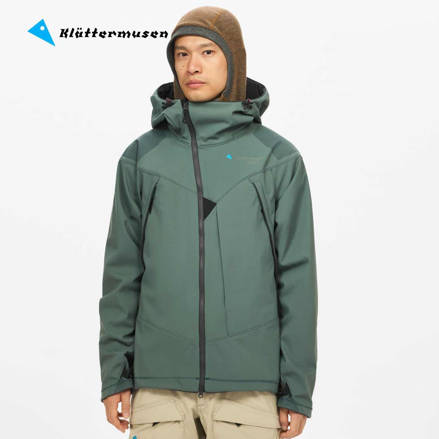Klattermusen攀山鼠菲尔纳户外软壳外套男女厚款防风滑雪服10640