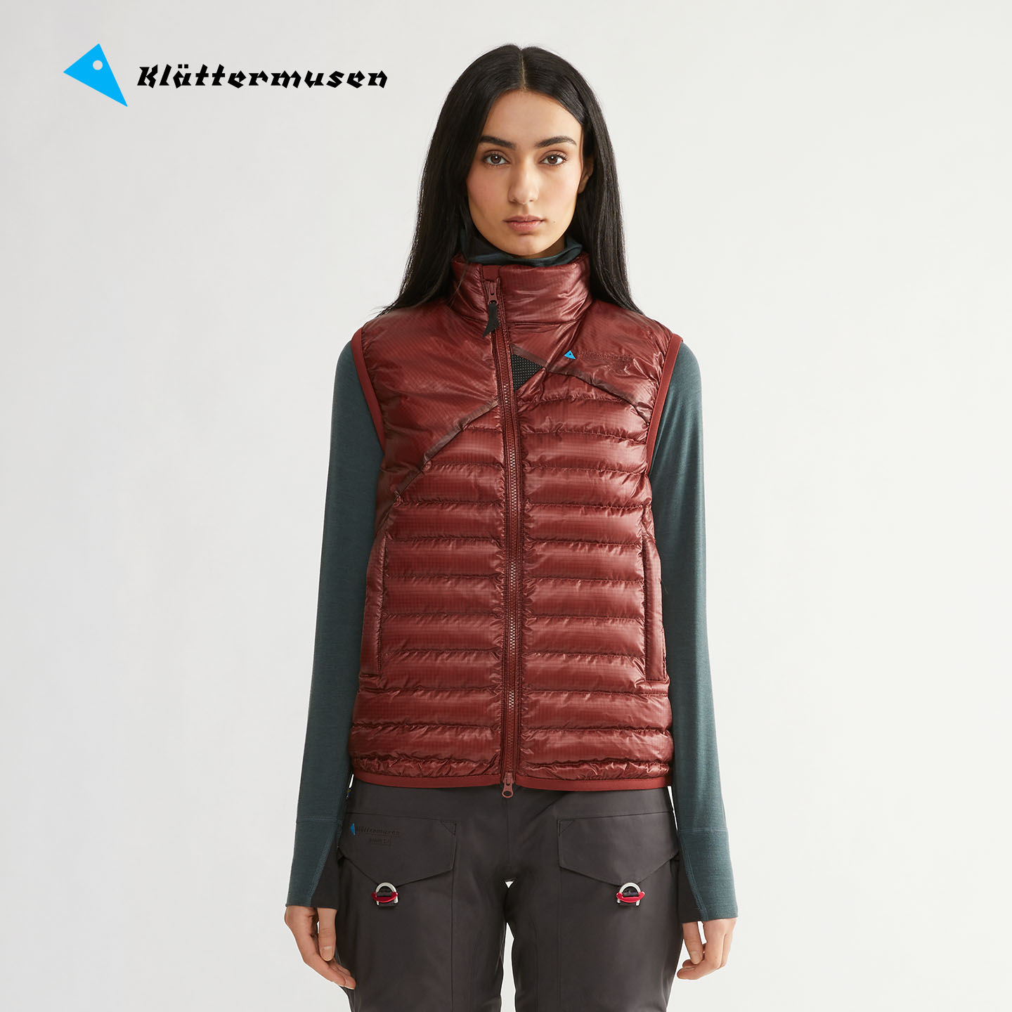 Klattermusen攀山鼠 女款轻量羽绒马甲（空气）10391