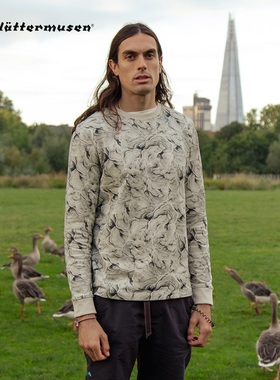 Klattermusen攀山鼠 山下系休闲长袖卫衣T恤男款生命树 20672M