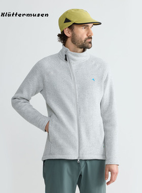 Klattermusen攀山鼠巴德尔户外羊毛抓绒衣男款保暖运动外套10516