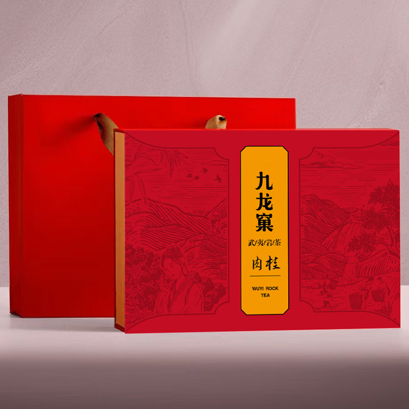 九龙窠肉桂正岩肉桂茶叶高端武夷岩茶肉桂乌龙茶大红袍六泡礼盒装