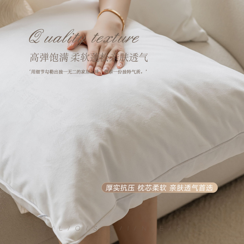 羽丝绒高弹抱枕芯内胆图片