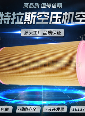 阿特拉斯ZT18WP8.6空压机保养配件空气过滤器1613740700空气滤芯