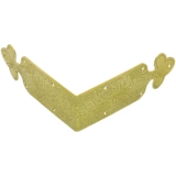 Медная коробочка для хранения, счеты, накладки на углы, лента, китайский стиль