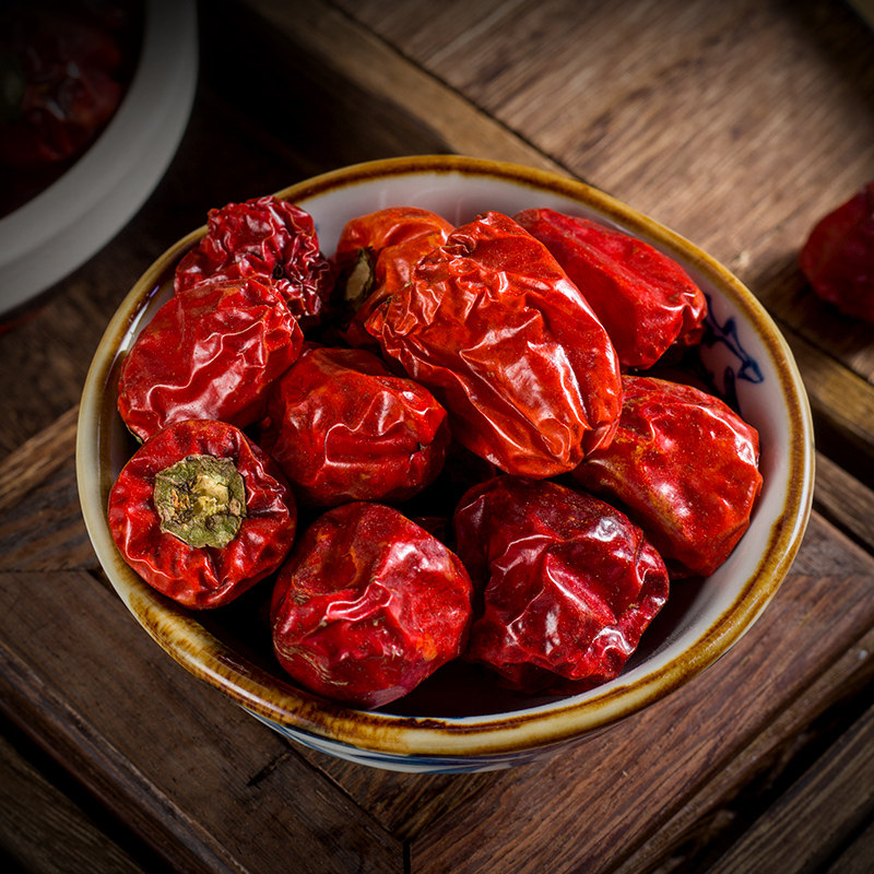 中辣特香灯笼辣椒50g 灯笼椒贵州干辣椒红辣椒海椒麻辣香锅干火锅