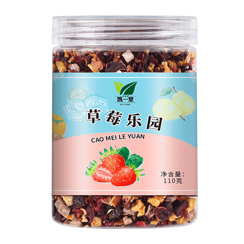 罐装巴黎香榭蓝莓朗姆花果茶