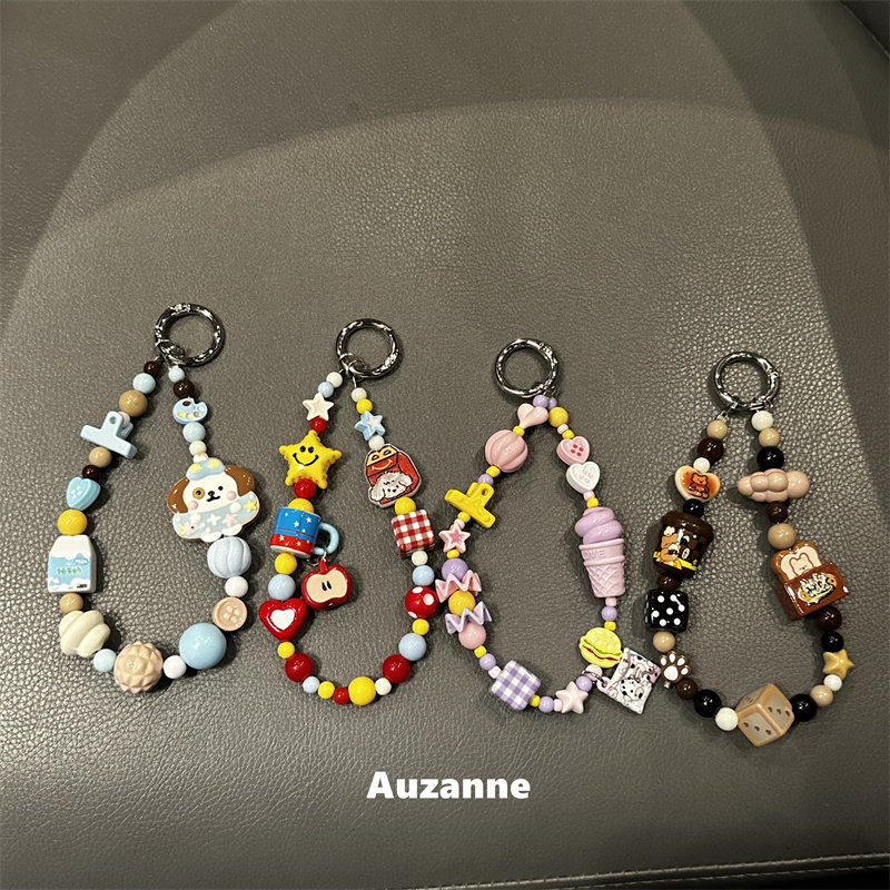 多巴胺可爱小狗适用手机挂链包包车钥匙挂坠airpods耳机壳挂饰,3C数码配件,手机挂件/手机链,淘宝优惠券,粉丝福利购,淘宝优惠卷