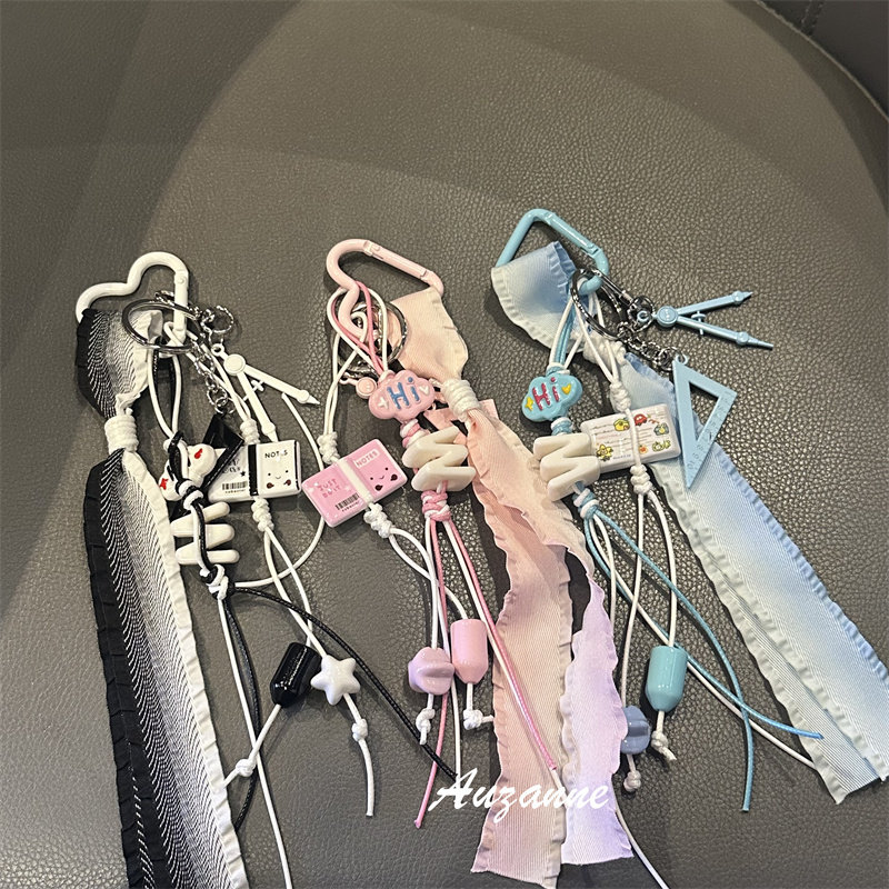 可爱书本尺子包包挂链车钥匙书包挂坠airpods耳机壳挂饰品,服饰配件/皮带/帽子/围巾,包挂件,淘宝优惠券,粉丝福利购,淘宝优惠卷