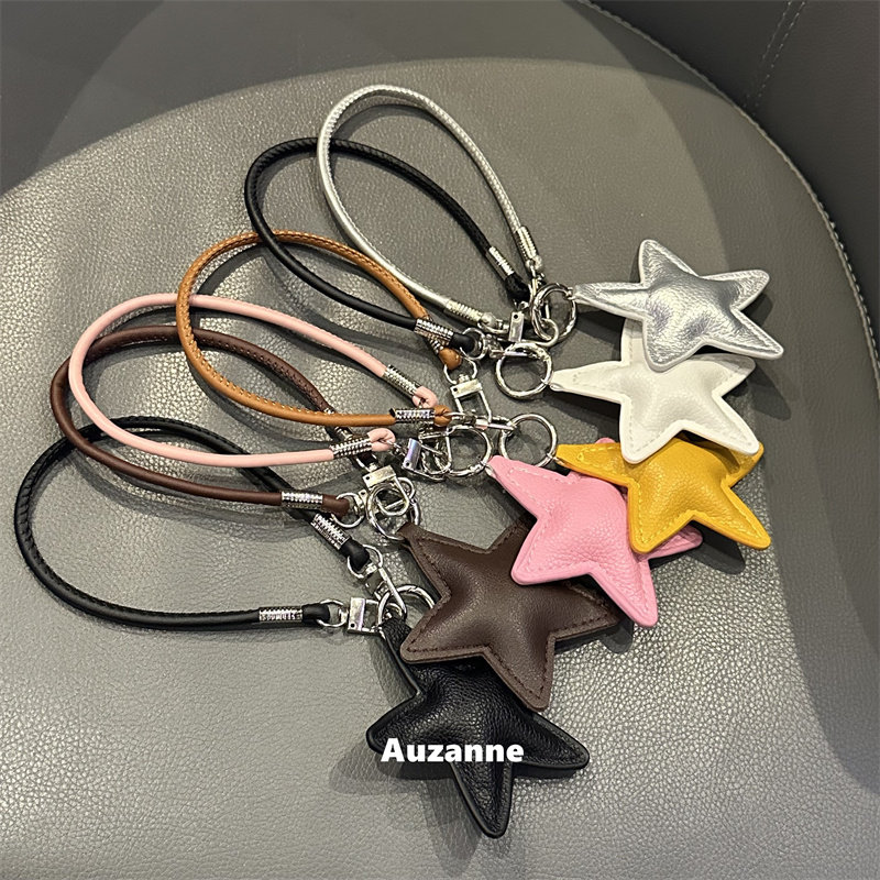 小众星星手机挂绳适用于包包车钥匙挂坠airpods耳机壳挂饰品