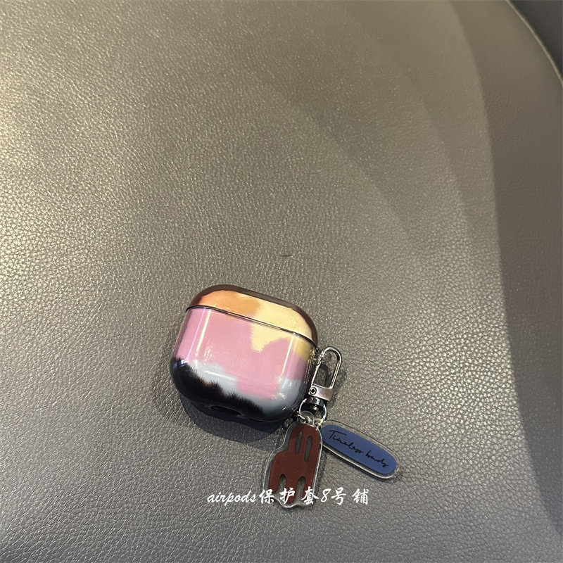 个性简约晕染适用于苹果耳机壳1代2代3代4代airpods pro蓝牙保护套,3C数码配件,耳机保护套,淘宝优惠券,粉丝福利购,淘宝优惠卷