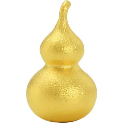 迷你实心小葫芦足金999