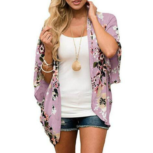 Fashion casual loose print women's top  休闲宽松印花女士上衣