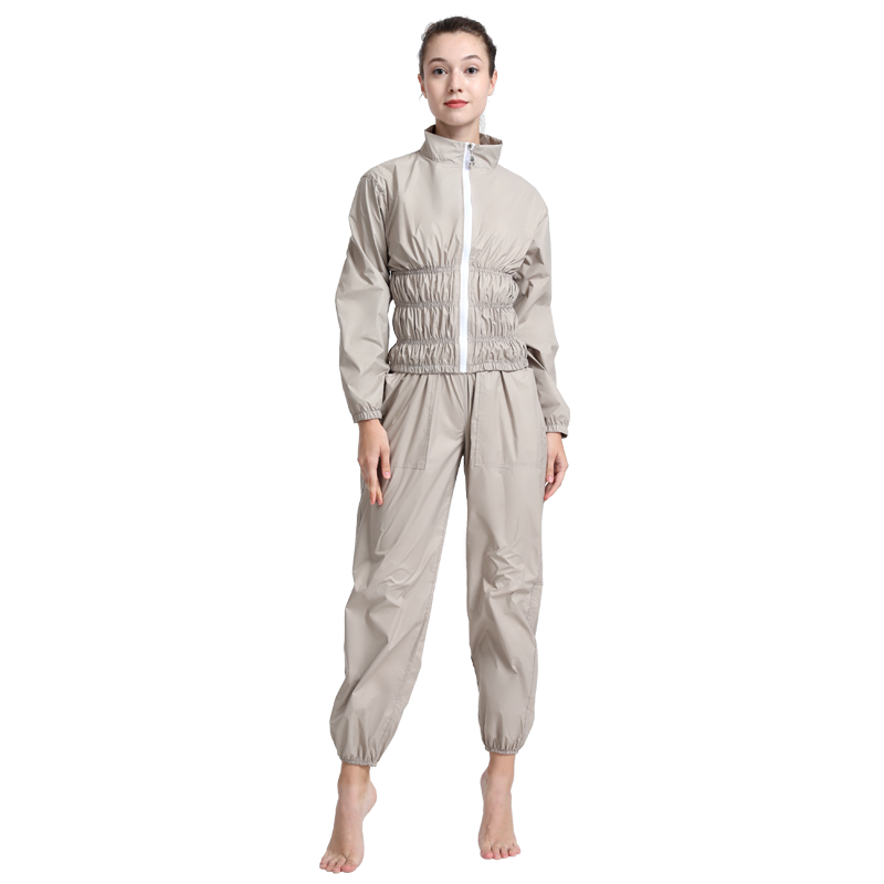 迹能暴汗服女减肥衣套装健身跑步燃脂发汗服大码运动舞蹈生爆汗服