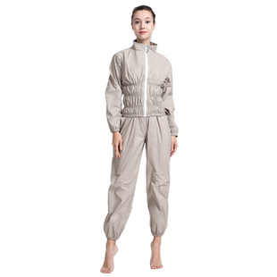 迹能暴汗服女减肥衣套装健身跑步燃脂发汗服大码运动舞蹈生爆汗服