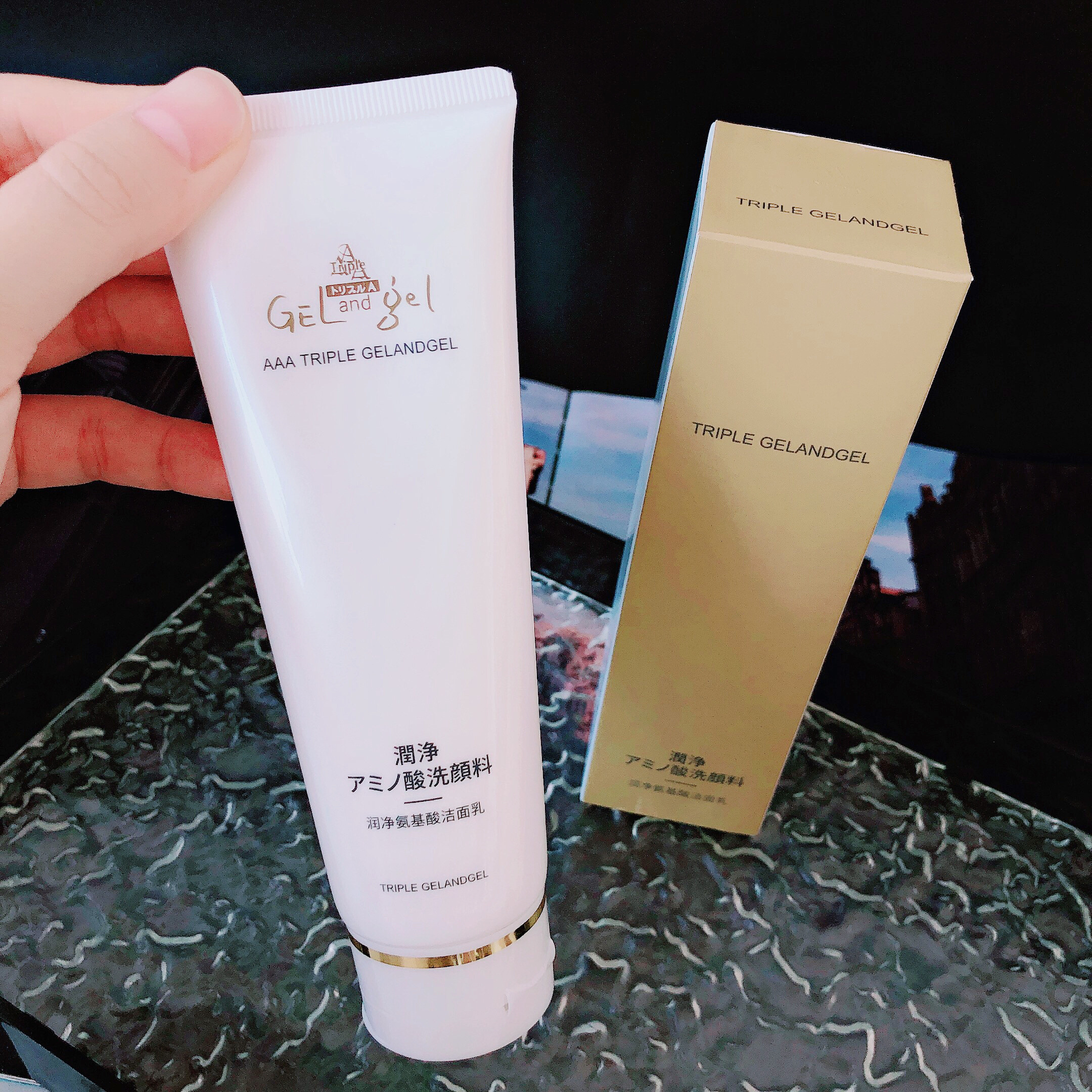 平价又好用!洗出好皮肤~triple gelandgel润净氨基酸洁面乳123g
