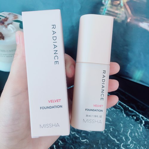 妈生好妆感说有就有~谜家裸感无暇粉底液21#浅肤白自然遮瑕35ml