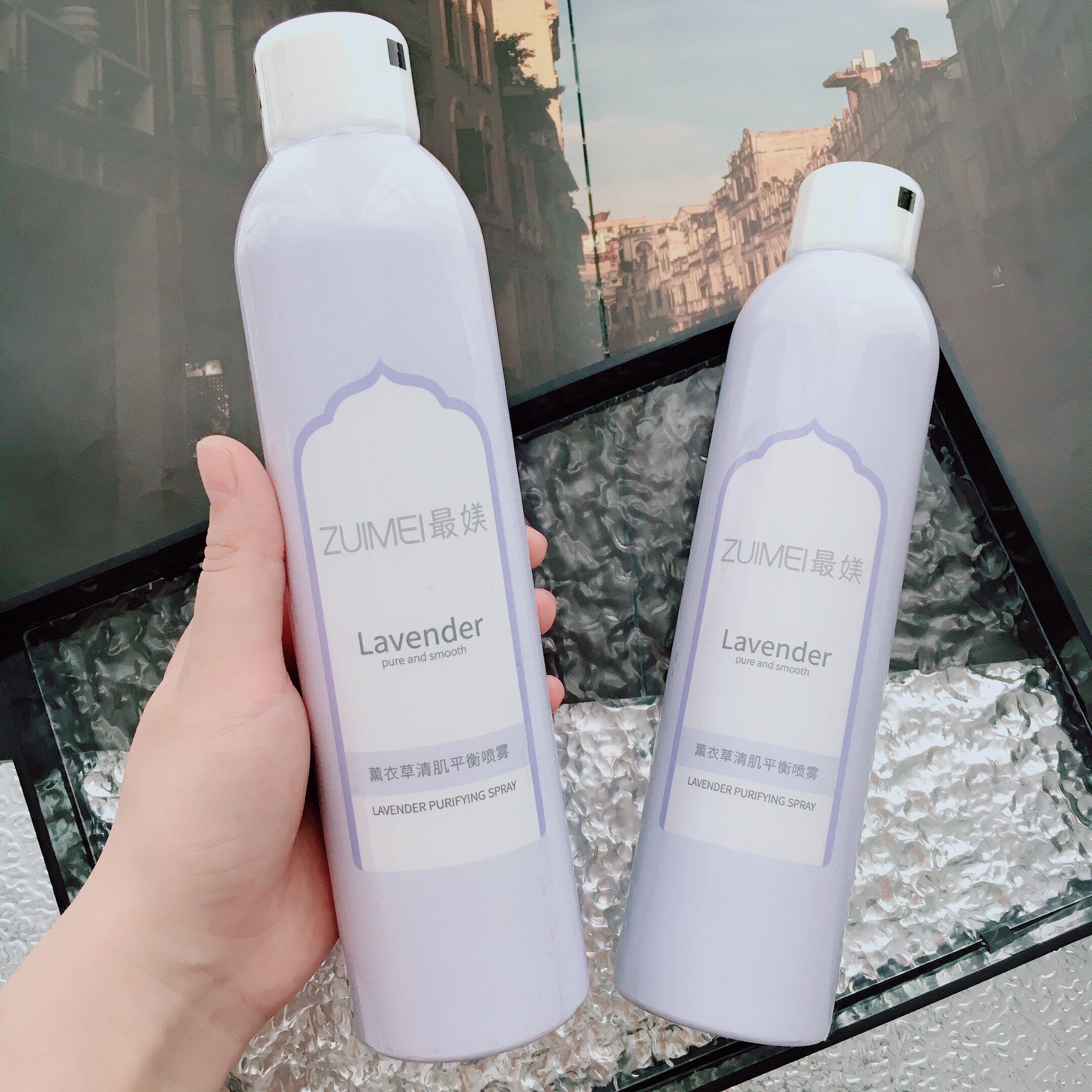 干皮救星！行走的补水炸弹~最媄薰衣草清肌平衡喷雾补水喷雾300ml