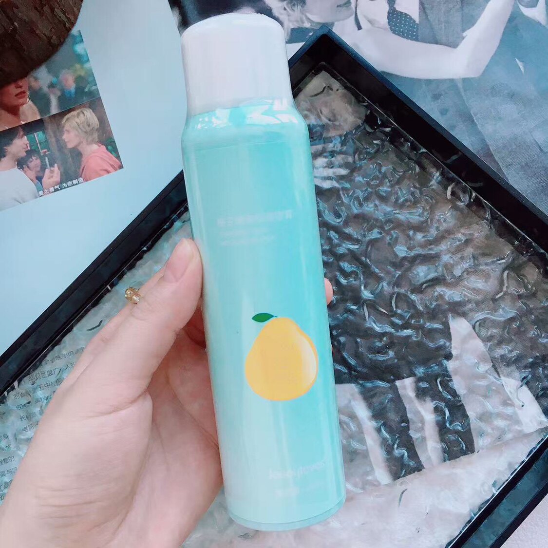 建议人手一瓶补水喷雾！让毛孔喝饱水~乔家柚子清新保湿喷雾180ml