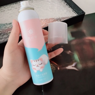 油头一秒变蓬松高颅顶~九叶草免洗干发喷雾150ml控油干爽