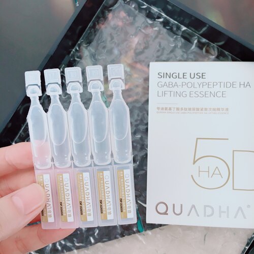 K老淡纹修复只服它~夸家氨基丁酸多肽玻尿酸紧致次抛精华液5支