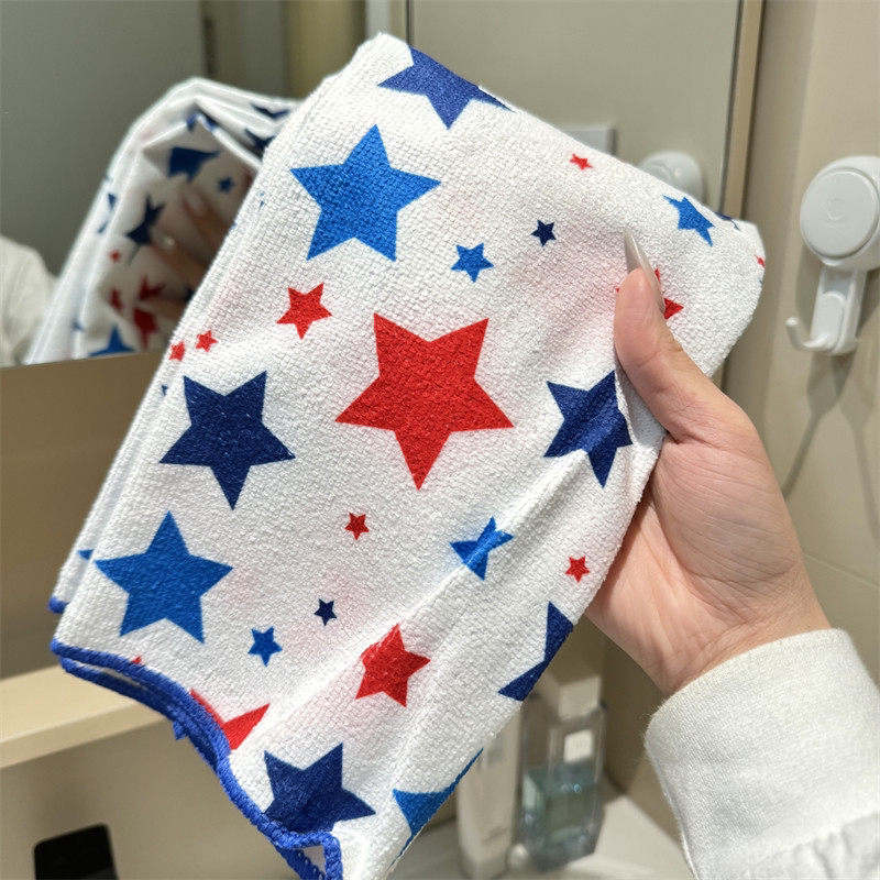Best Brands多用途厨房抹布吸水巾擦头巾擦手巾餐垫沥水垫2条装