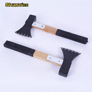 现货 加固把套烤蓝斧子 砍柴劈柴斧加固木工斧头木板起订斧子