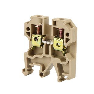 SAK-6接线端子排 导轨阻燃端子排 6平方导轨组合端子台接线端子