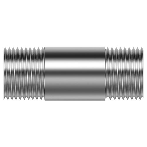 201不锈钢4分6分外丝接头加长管子对丝N延长管双外丝直通延长管