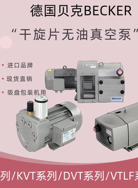 贝克真空泵碳片DVT3.80WN124-034VT4.40甩刮片BECKER气风泵