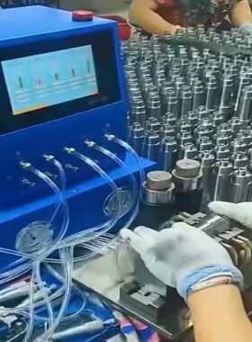 QFB气动量仪浮标气动量仪电子气动测量仪数显气电测量仪侧头包邮
