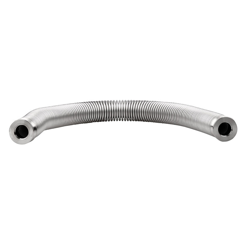 KF16/25/40/50高真空柔性波纹管弹性伸缩成型304不锈钢快装法兰